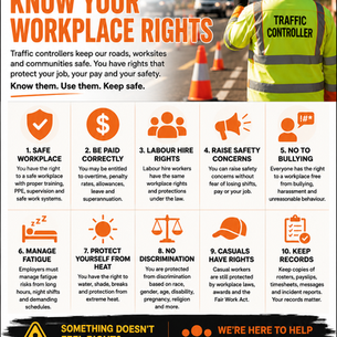 Traffic Controllers: Do You Know Your Workplace Rights?