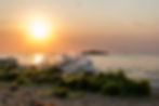 Vibrant Island Sunset