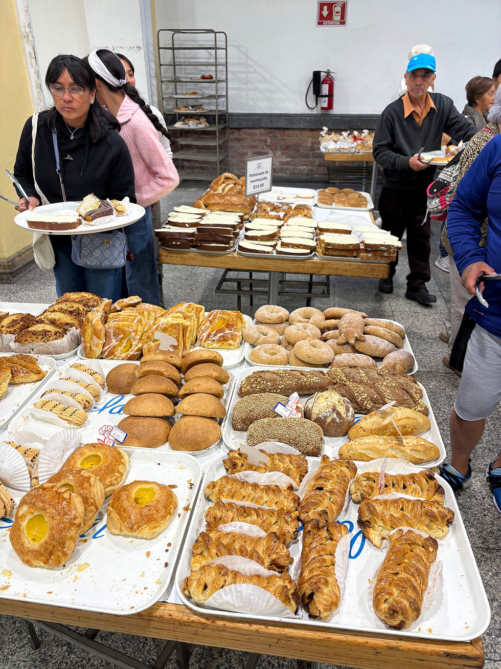 Centro Histórico Mexico City pastry shop