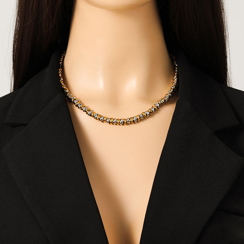 Thumbnail: Two-Tone Chain Jewellery Set
