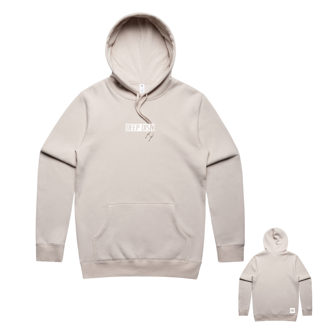 Deep Dish Classic Hoody - Bone