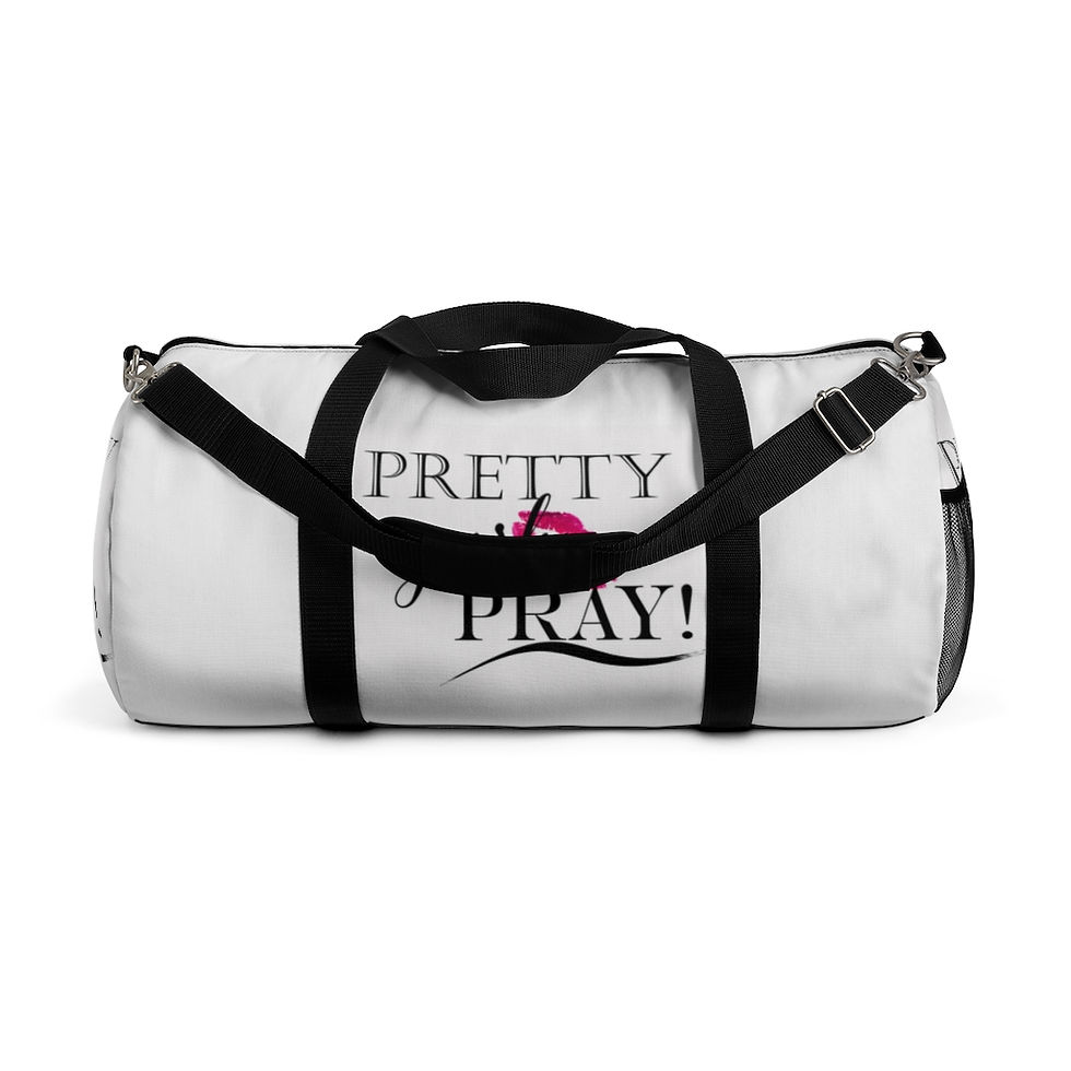 Thumbnail: PRETTY GURLZ PRAY Duffel Bag