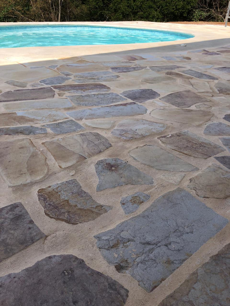 Miniatura: Enchape piedra natural mollejon pulida ambas caras 