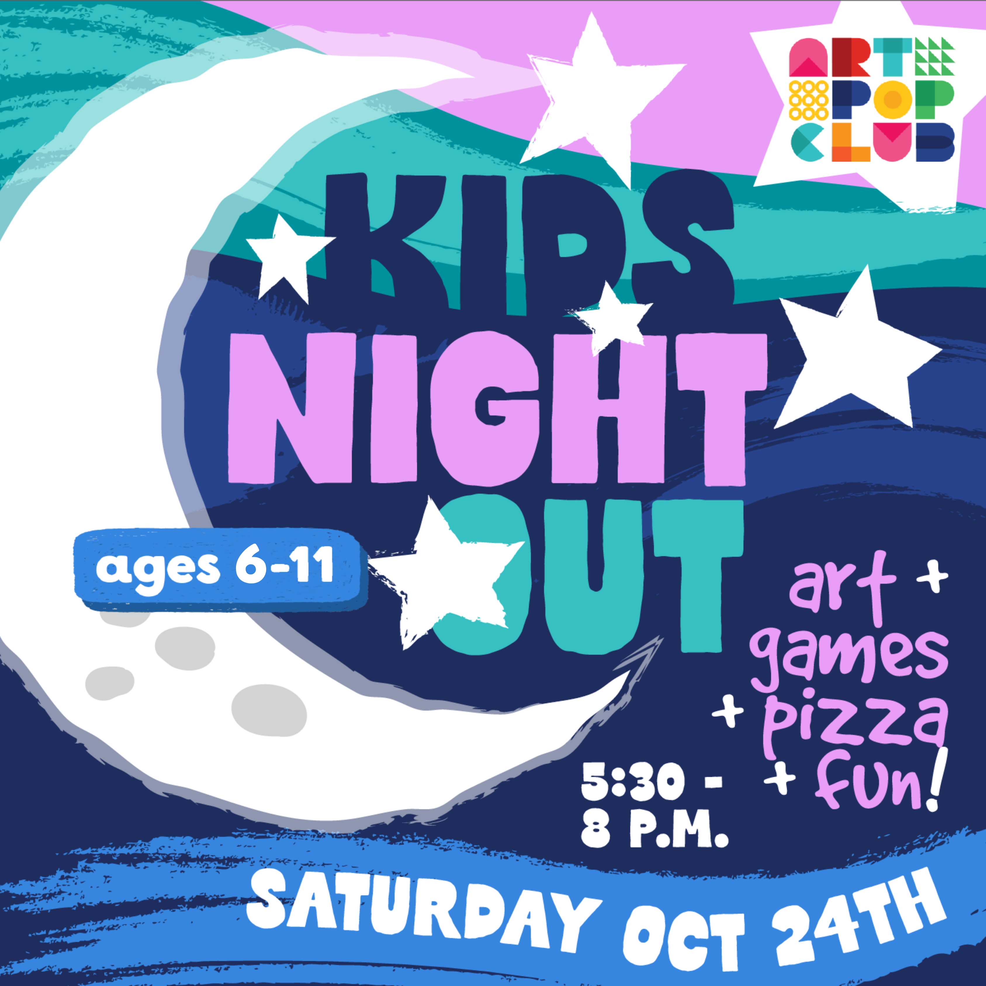 Kids Night Out: Saturday October 24th