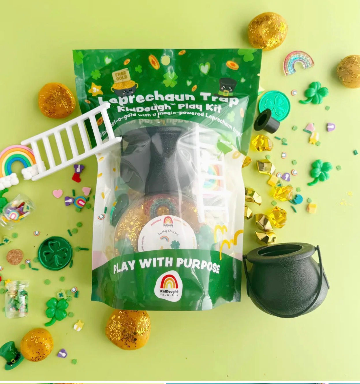Leprechaun Trap KidDough Play kit