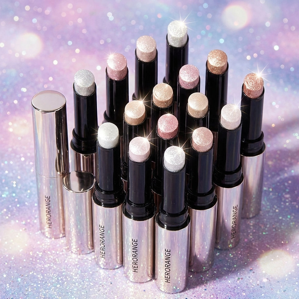 Thumbnail: Highlight Eyeshadow Stick 4Pcs Shiny Metallic Pearl Gloss High Saturation Waterp