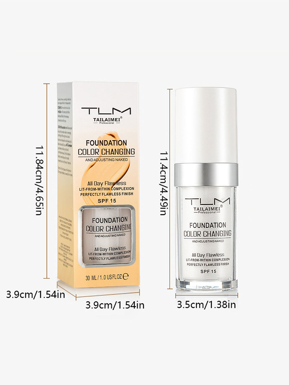Thumbnail: 30ml Foundation Magic Color Changing Foundation Liquid Soft Matte Long Lasting H