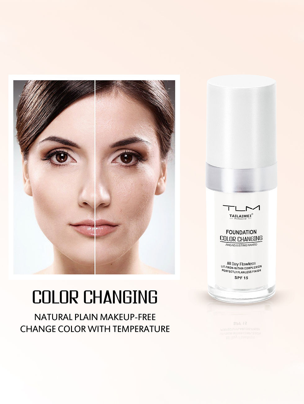 Thumbnail: 30ml Foundation Magic Color Changing Foundation Liquid Soft Matte Long Lasting H
