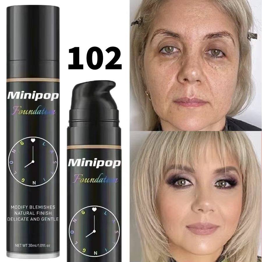 Thumbnail: 8-Color Liquid Foundation Makeup Set Waterproof Sweat-Resistant Concealer Profes