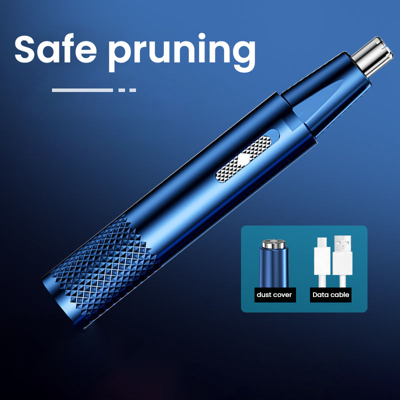 Thumbnail: Electric Nose Hair Clipper Rechargeable Multi-kinetic Shaving Two-in-one Unisex 