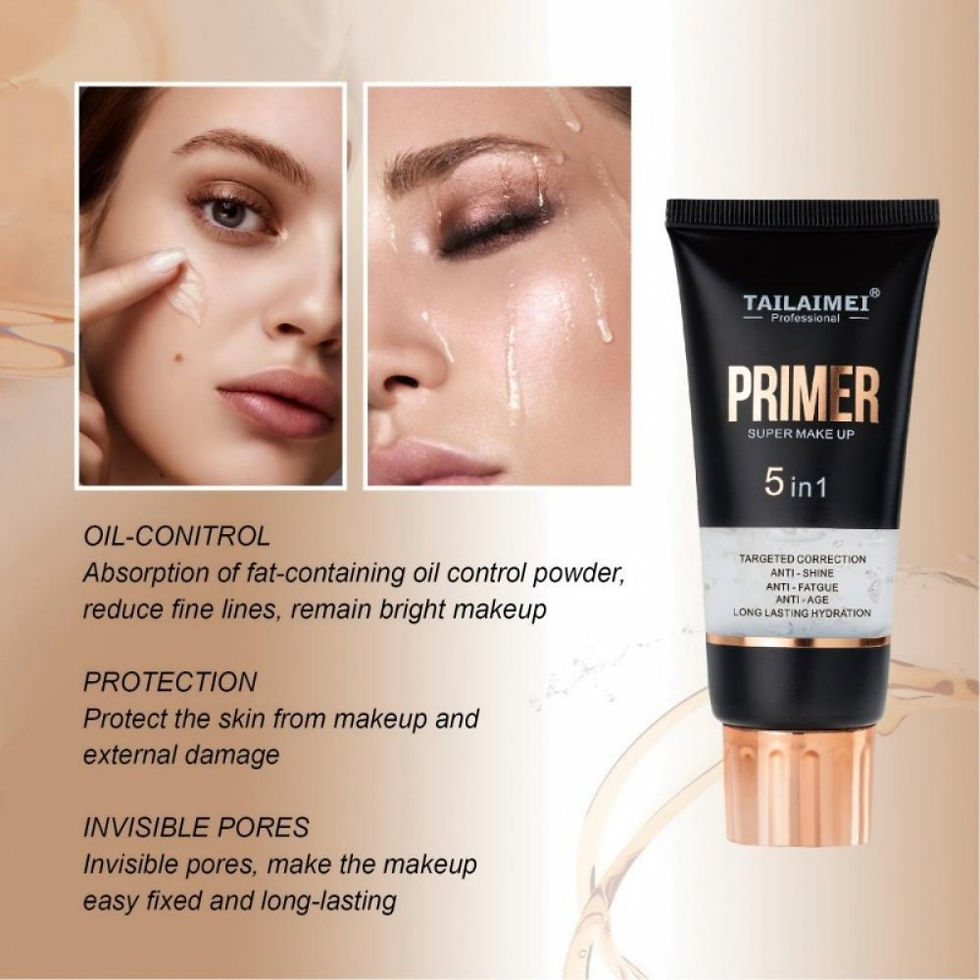 Thumbnail: TLM TAILAIMEI 5 in 1 Primer Maquillaje Oil Control Long Lasting Moisturizing Pri
