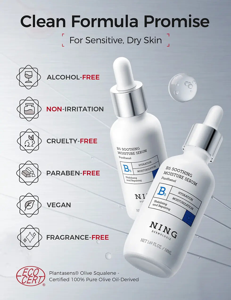 Thumbnail: Vitamin B5 Serum – Hydrating, Soothing & Barrier Care Essence with Panthenol, 