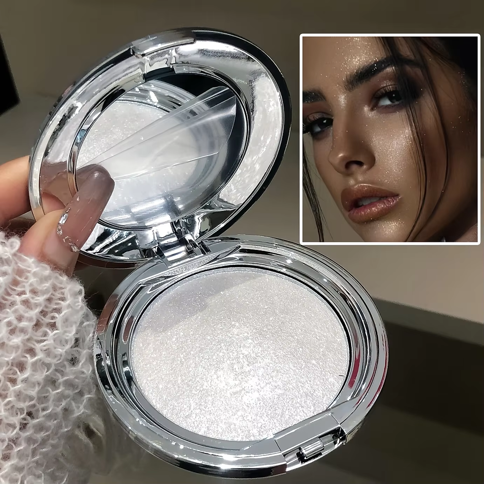 Thumbnail: Single Color Highlighter Cream Diamond Glitter Pearlescent Potato Mud Texture Lo