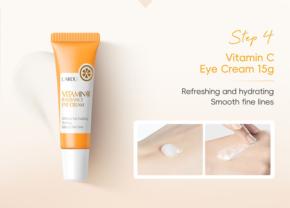 Thumbnail: LAIKOU VITAMIN C Skincare Set Brightening 5Pcs Kit Even Skin Tone Smooth Wrinkle