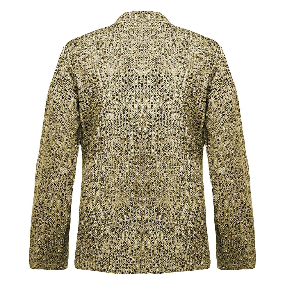 Thumbnail: Fashion Sequin Blazer Long Sleeves Slim Fit Cardigan Women Open Front Jacket Sp