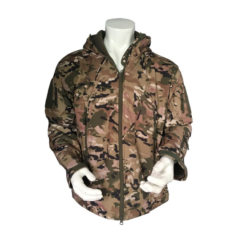 Thumbnail: LQARMY Outdoor Waterproof SoftShell Jacket Hunting windbreaker ski Coat hiking 