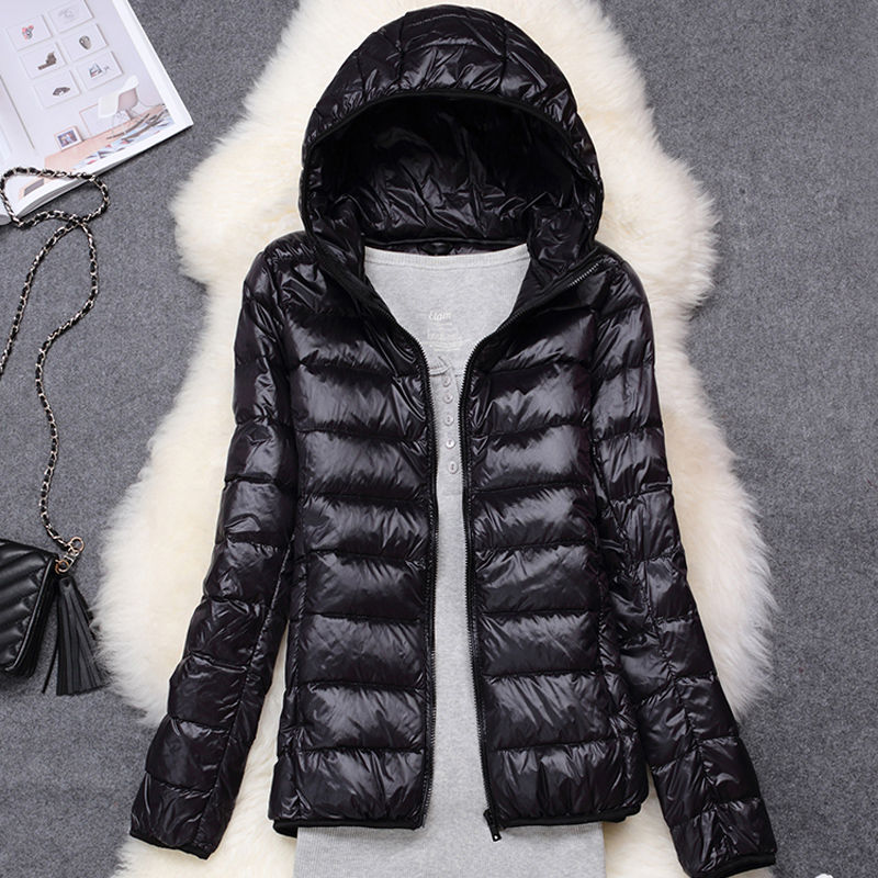 Thumbnail: Women Puffer Jacket 15 Colors Plus Size 5XL 6XL 7XL 2022 New Spring Autumn Fema
