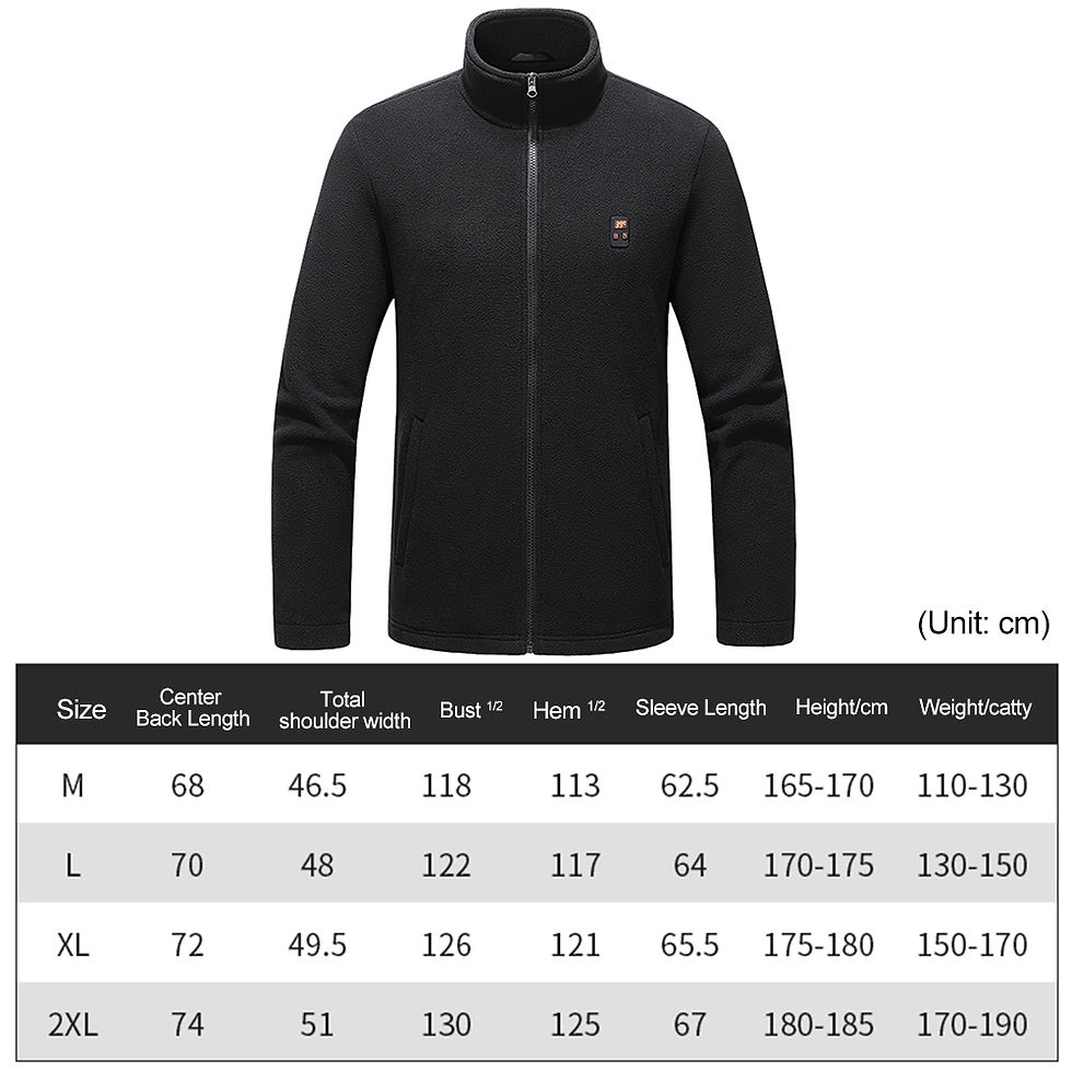 Thumbnail: 9 Areas Heated Vest Men Jacket Heated Winter Womens Electric Usb Heater Tactica