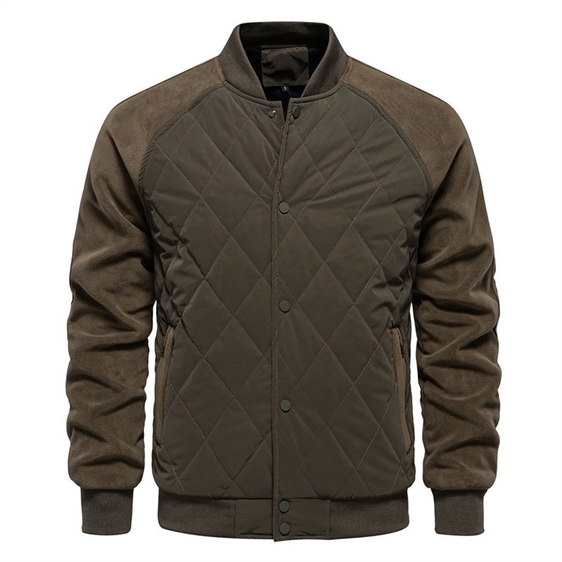 Thumbnail: Men s Winter Coats Stylish Long Sleeve Button Up Thick Warm Casual Jackets with