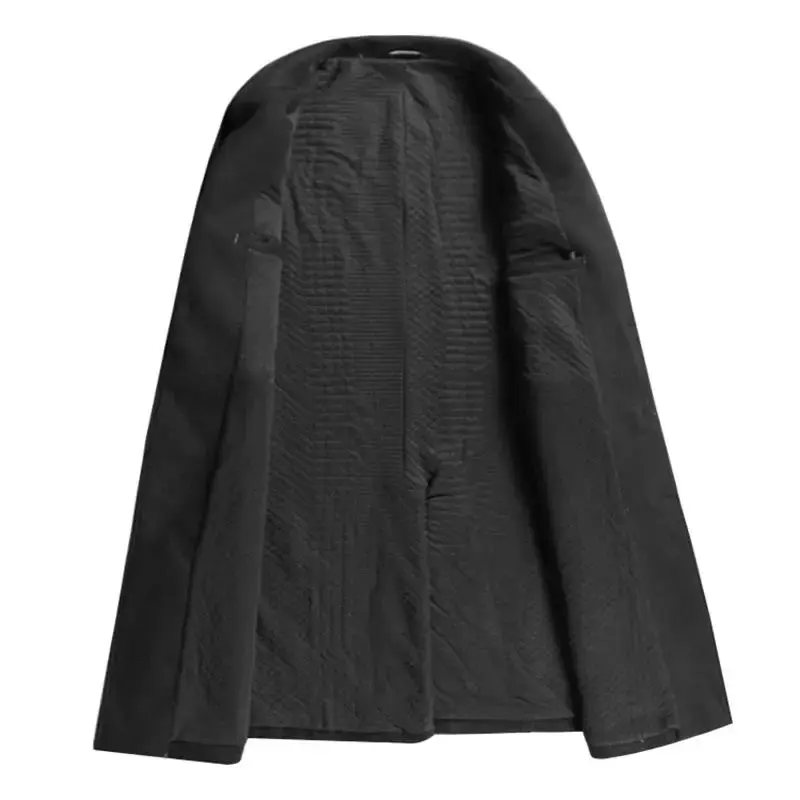 Thumbnail: Winter Jacket Men Fashion Business Slim-fit British Style Solid Color Outdoor C