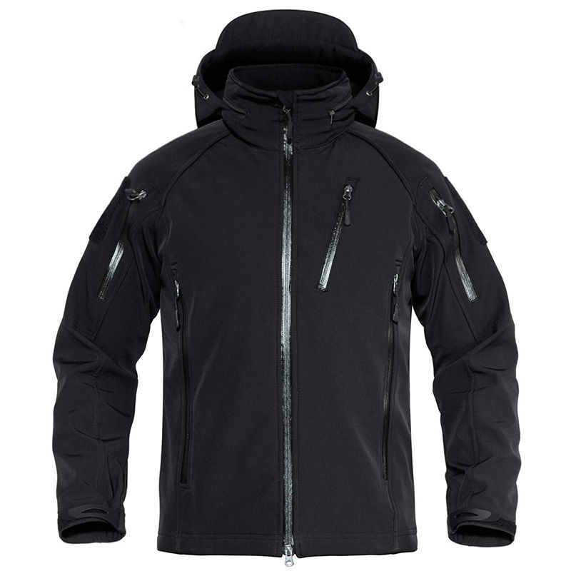 Thumbnail: MAGCOMSEN Men's Tactical Jackets Fleece Lining Waterproof Windbreaker Coats Fal