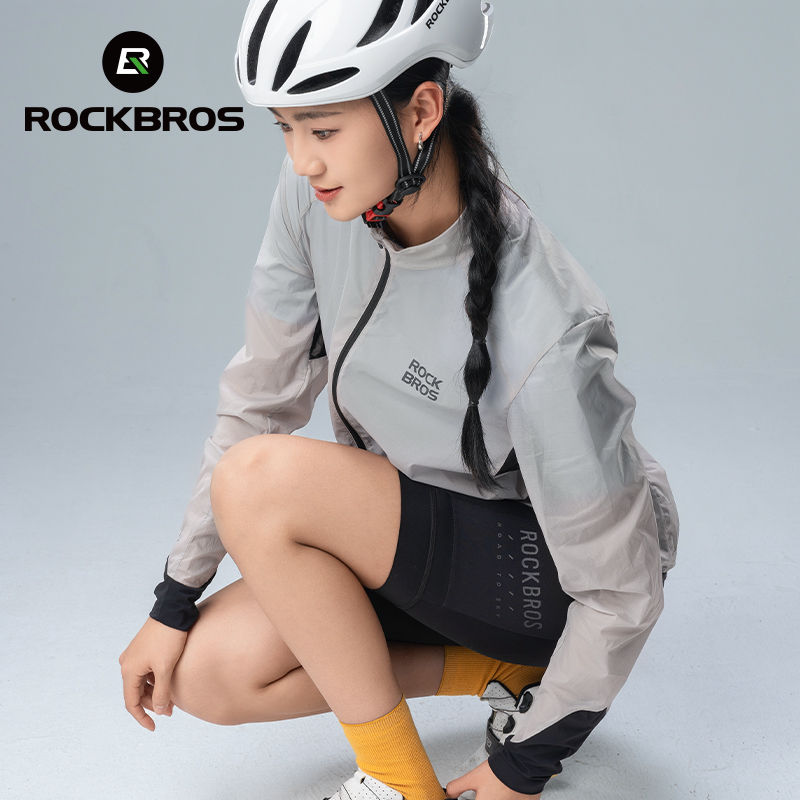 Thumbnail: ROCKBROS Bicycle Jackets Men Women Breathable Bike Windbreak Full Sleeves Tops 