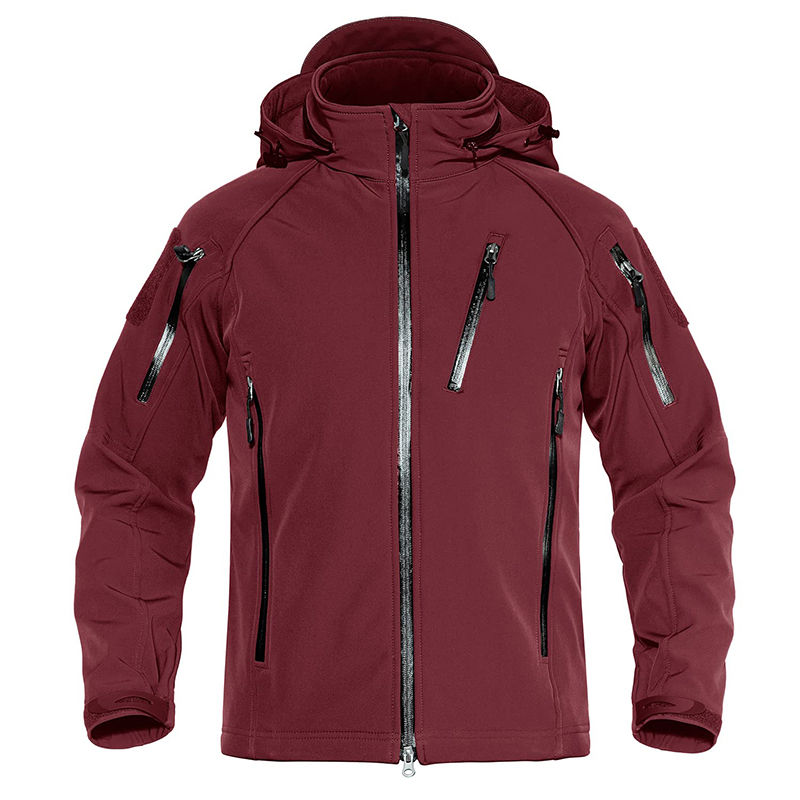 Thumbnail: MAGCOMSEN Men's Tactical Jackets Fleece Lining Waterproof Windbreaker Coats Fal