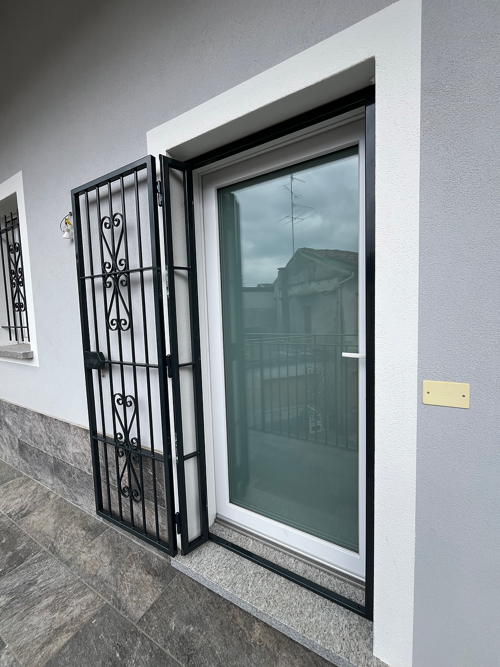 Grata di sicurezza verniciata a polvere