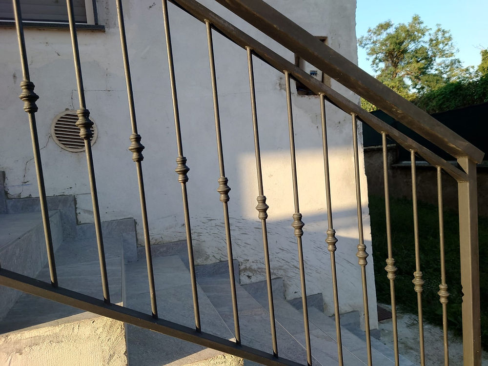 Ringhiera in ferro battuto