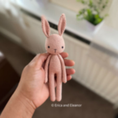 small crochet bunny