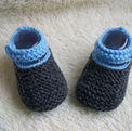 Baby booties pattern