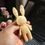 Thumbnail: Mini crochet bunny in Corn