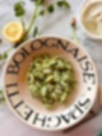 watercress pesto pasta