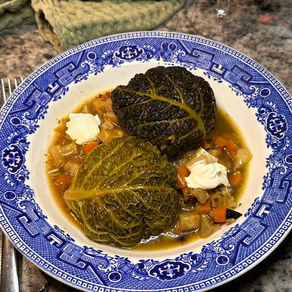 Savoy Cabbage Recipes: How To Make Vegetarian Stuffed Cabbage (Chou Farçi)