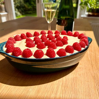 raspberry tiramisu