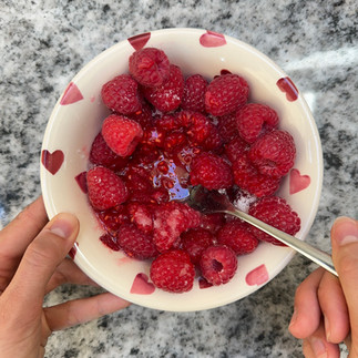 raspberry compote