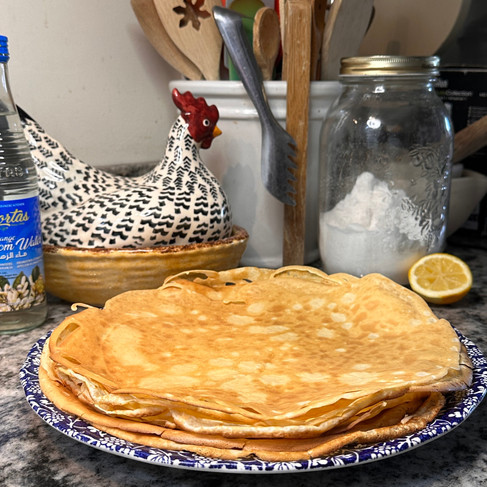 vegan french crepe