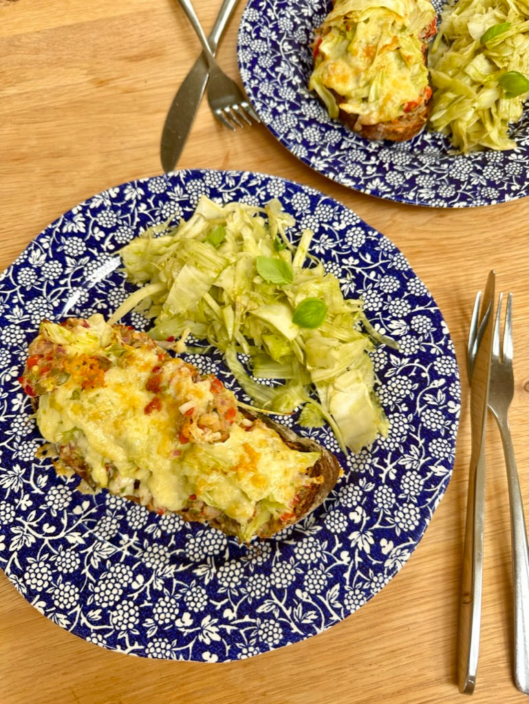 fennel tuna melt