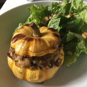 Mini Stuffed Pumpkin