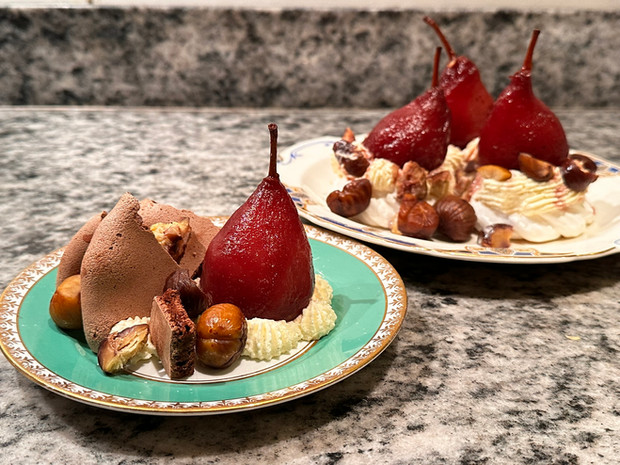 Different plating methods of the pavlova