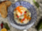 Tzatziki Turkish Eggs with runny yolks