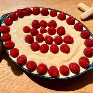 raspberry tiramisu