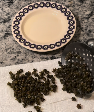 fried capers
