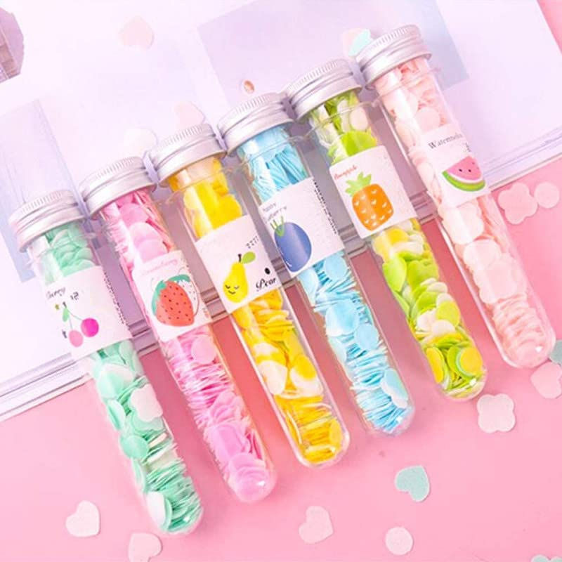 Thumbnail: Flower Design Tube Shape Bottle Paper Soap Travel accessories Dissolvable Soap (