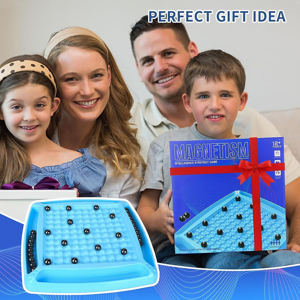 Thumbnail: Magnetic Chess, Fun Magnetic Board Game Travel Chess Set with Magnetic Stones Ef