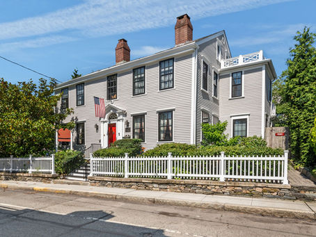 RARE HISTORIC NEWPORT COMPOUND FEATURING AN 1803 INN, AN AWARD-WINNING BARN & COTTAGE COMES TO MARKET