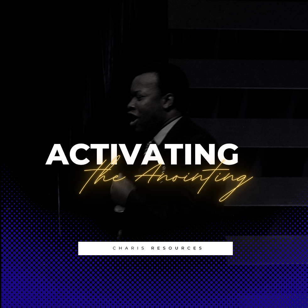 Activating the Anointing