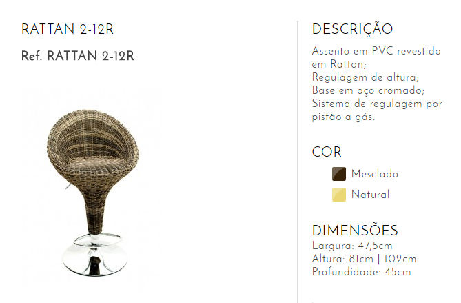 Rattan 2-12R