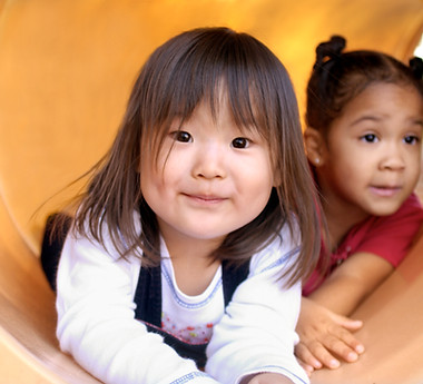 Enfants GLISSEMENT