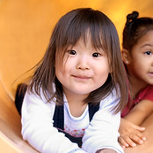 Kids in Slide